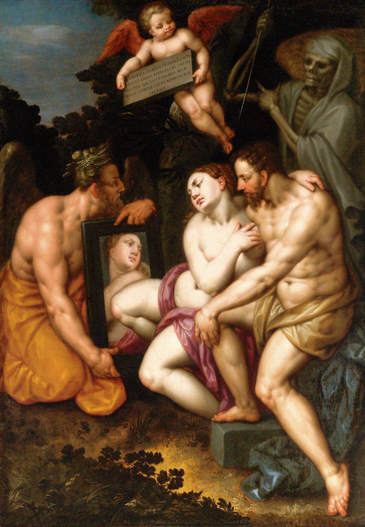 An Allegory of the Transience of Earthly Beauty and Love 